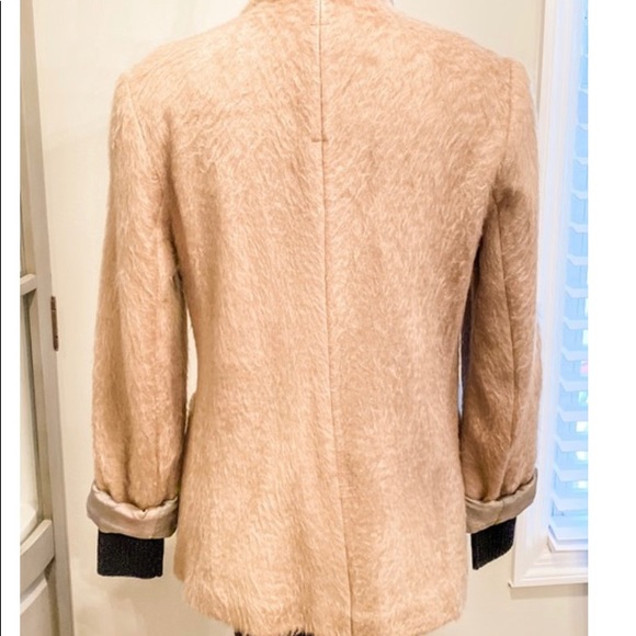 Raquel Allegra Camel Blazer NWT SMALL